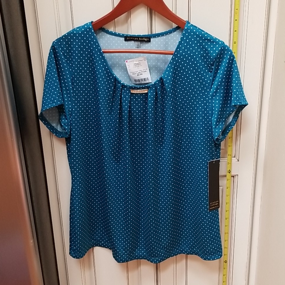 Always Indigo Blouse